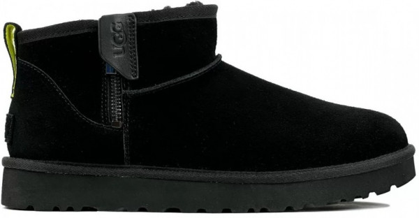 Ugg Men Classic Ultra Mini ZIP - Black