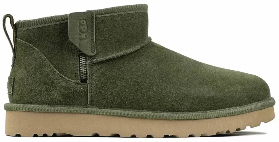 Ugg Men Classic Ultra Mini ZIP - Khaki