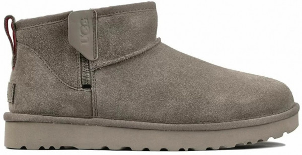 Ugg Men Classic Ultra Mini ZIP - Smoke