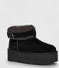 Ugg Ultra Mini Belted Roller Platform - Black