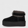 Ugg Ultra Mini Belted Roller Platform - Black