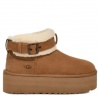 Ugg Ultra Mini Belted Roller Platform - Chestnut