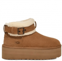 Ugg Ultra Mini Belted Roller Platform - Chestnut