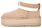 Ugg Ultra Mini Belted Roller Platform - Sand