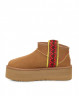 Ugg Ultra Mini Braid Platform-Chestnut