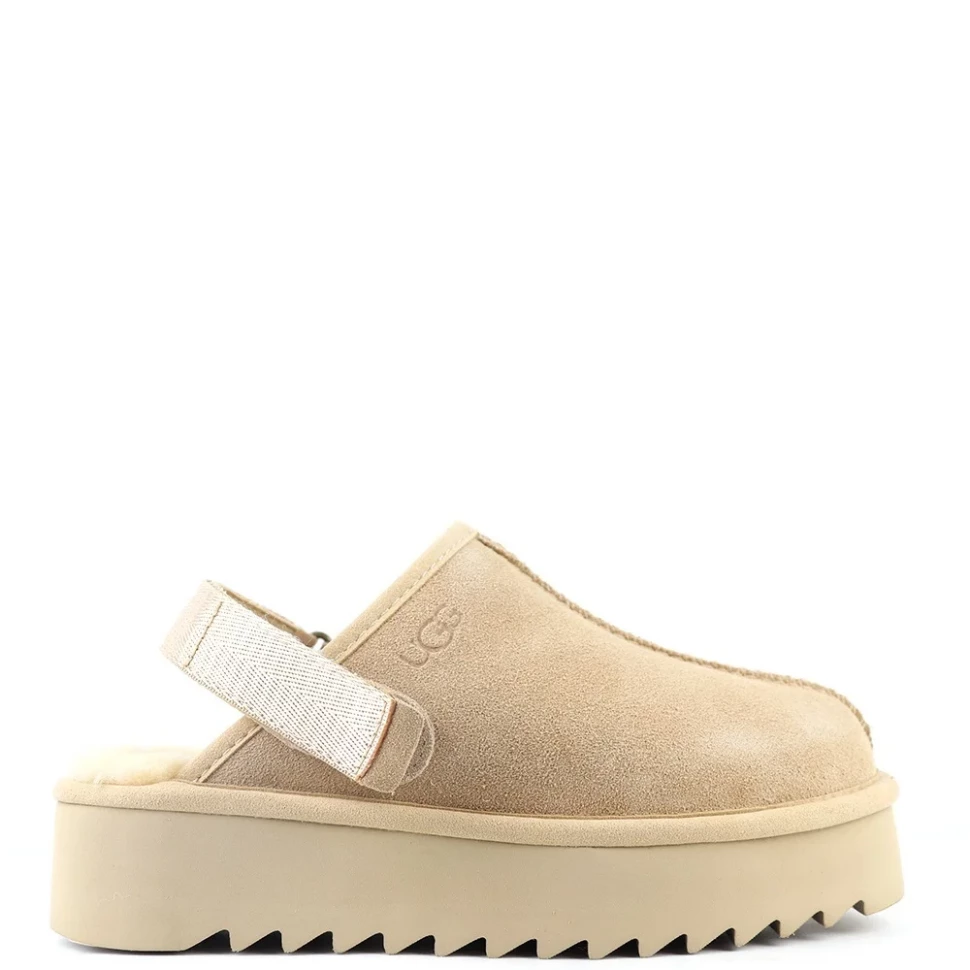 Ugg Goldenstar Clog Platform Sand