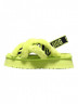 Ugg W Disco Cross Slide Animalia Key Lime