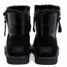 Ugg Men'S Mini Double Zip Metallic Black