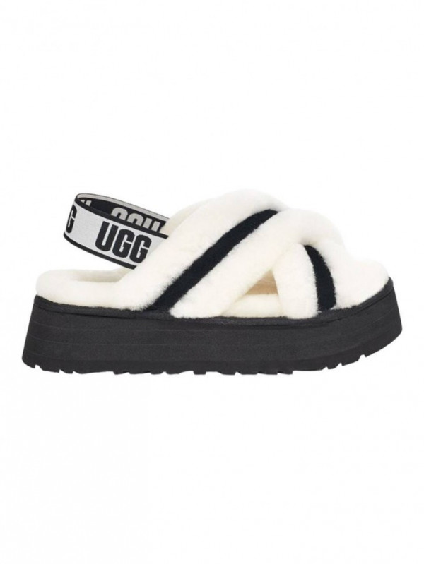 Ugg W Disco Cross Slide White