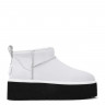UGG Ultra Mini Platform Leather White
