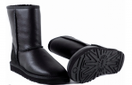 Ugg Classic Short Metallic Black