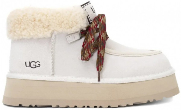 Ugg Funkarra Cabin Cuff - White