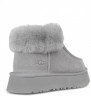 Ugg Funkette Platform Boots - Grey Violet