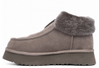 Ugg Funkette Platform Boots - Smoke
