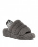 Ugg Fluff Yeah Slide-Grey