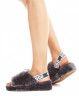 Ugg Fluff Yeah Slide-Grey