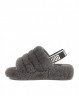 Ugg Fluff Yeah Slide-Grey