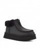 Ugg Funkette Platform Leather-Black