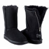 Ugg Classic Short Zip Black