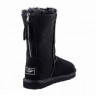 Ugg Classic Short Zip Black