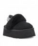 Ugg Funkette Suede Platform Black