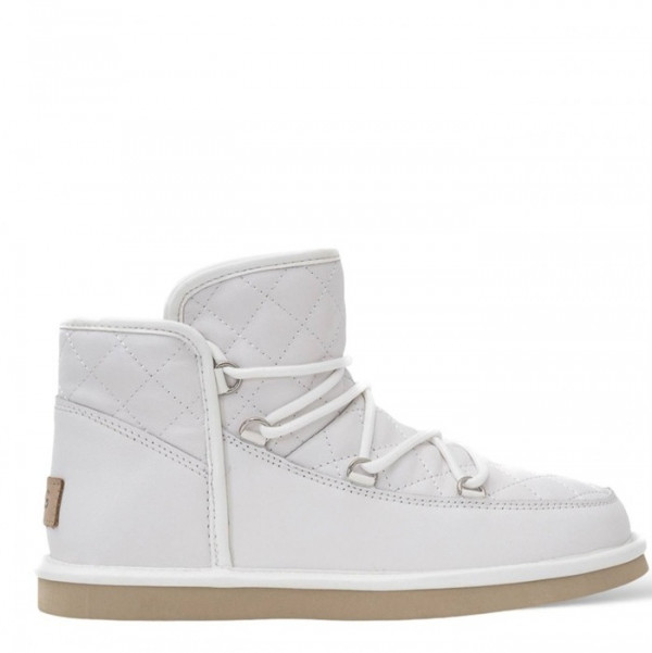 Ugg Lodge Mini Leather White