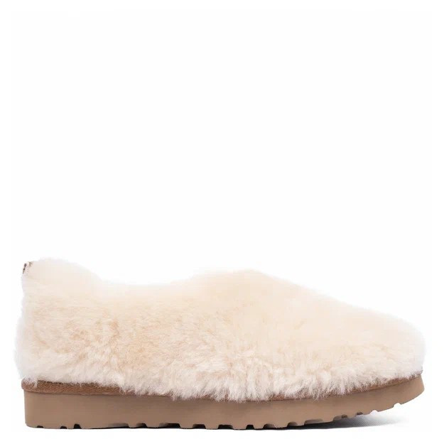 Ugg Hailey Fluff Slippers Natural